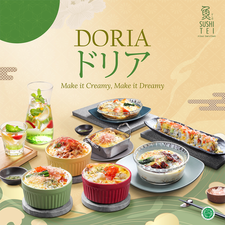 Sushi Tei Our Newest Dishes "DORIA"